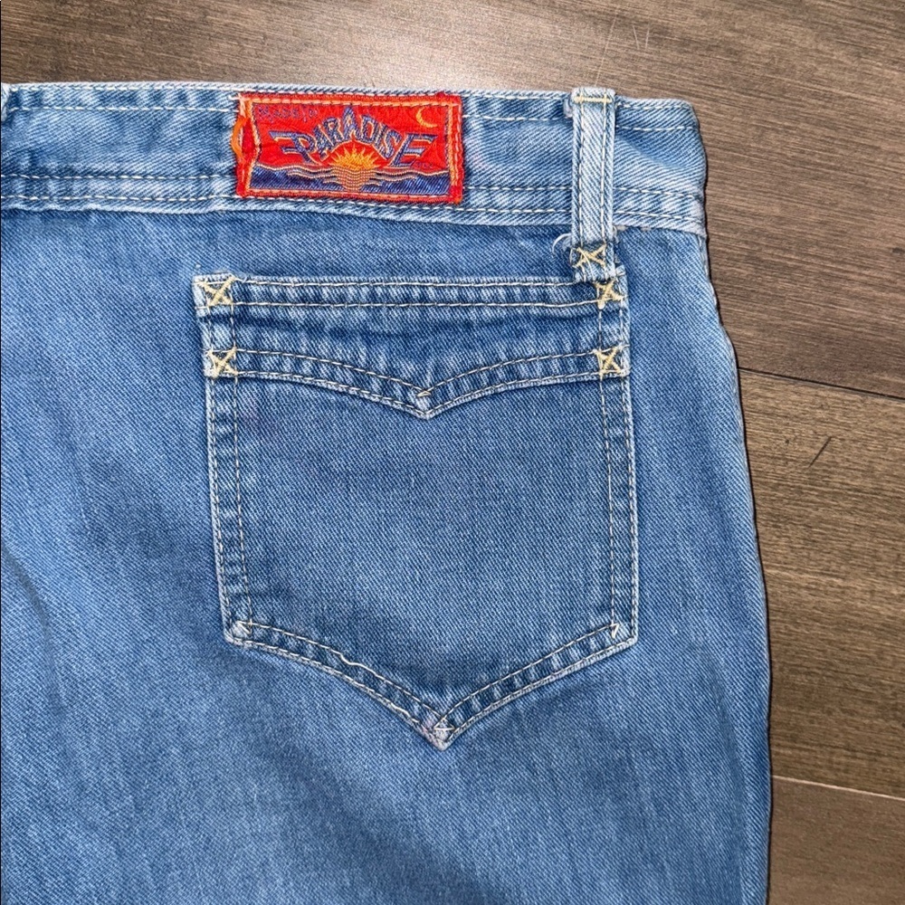 1970’s Paradise Distressed Denim Bell Bottoms- Size 8 based off measurements - Picture 7 of 7